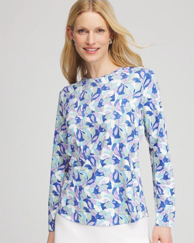 Zenergy UPF Petals Long Sleeved Top - image 1